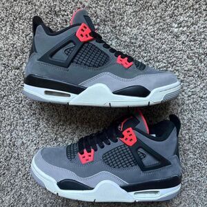 Nike Air Jordan 4 Infrared  Size 4.5 Youth (Size 6 Women's)